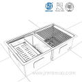 Kitchen Sink 304 Stainless Steel Nano Workstation Sink